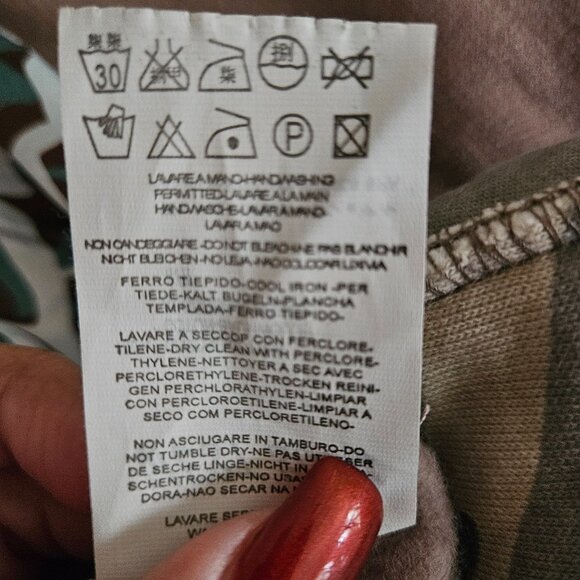 West Soul Design Factory Women's Funky 100% Cotton Jersey Jacket Size M - Picture 9 of 10